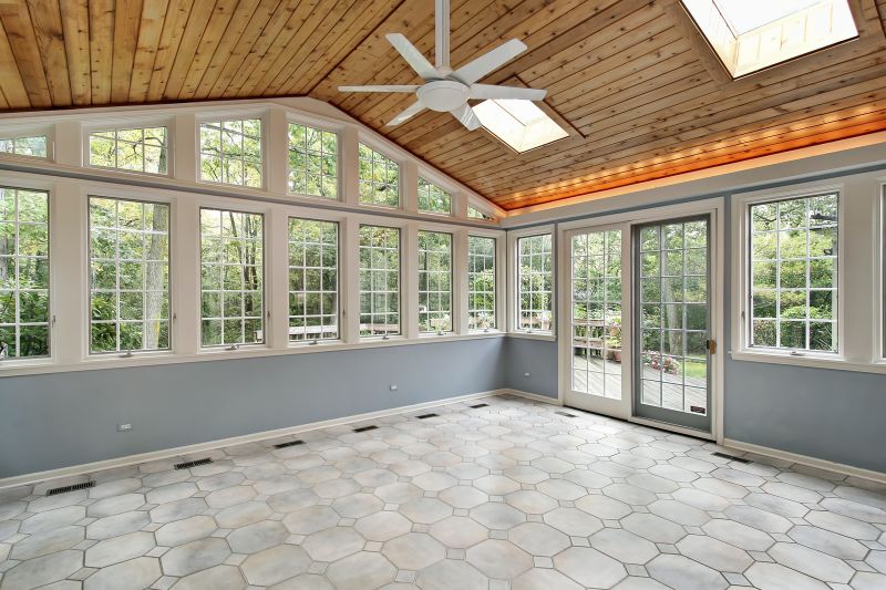 Sunroom with Floor-to-Ceiling Windows